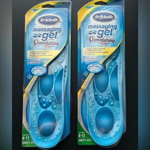 Two Pair Dr. Scholl’s Massaging Gel Stimulating Step Insole